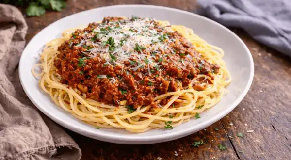 Pyszne spaghetti bolognese, idealne na obiad. Prosty przepis, jak zrobić spaghetti, które zachwyci każdego.