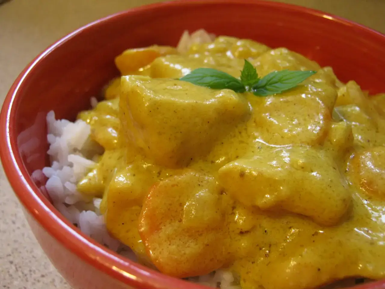 Szybki sos curry, mleczko kokosowe