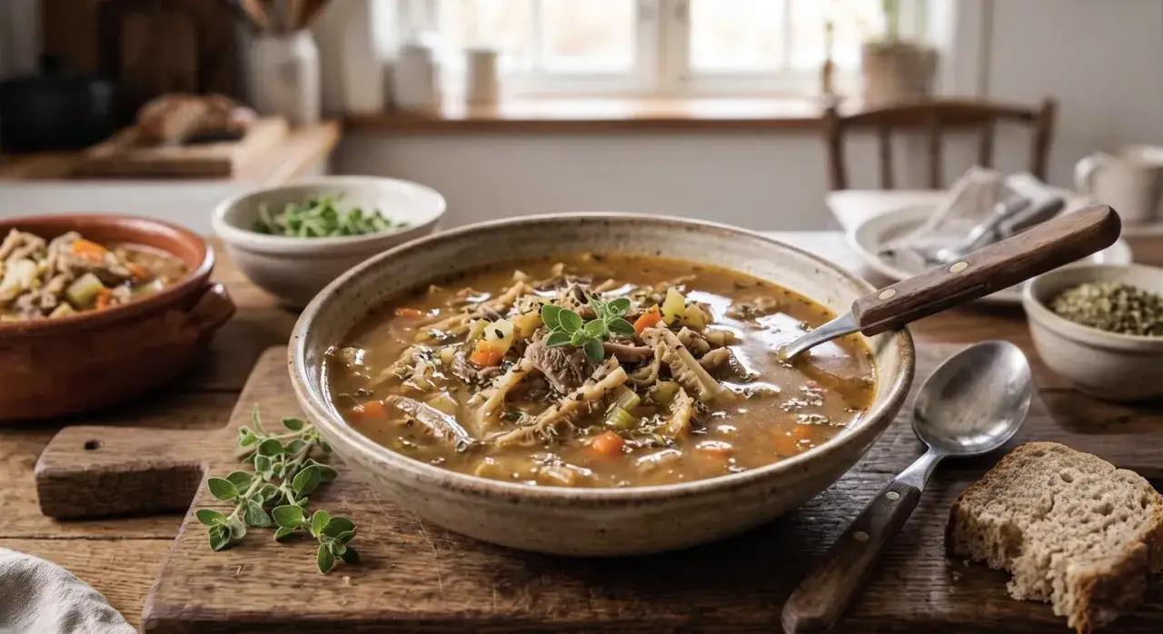 Aromaticzne flaki z warzywami i ziołami, idealne na chłodne dni. Dowiedz się, jak ugotować flaki, by były pyszne!